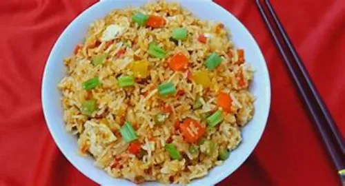 SCHEZWAN EGG FRIED RICE